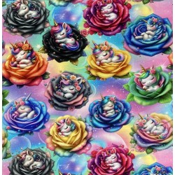 Sovande enhörningar